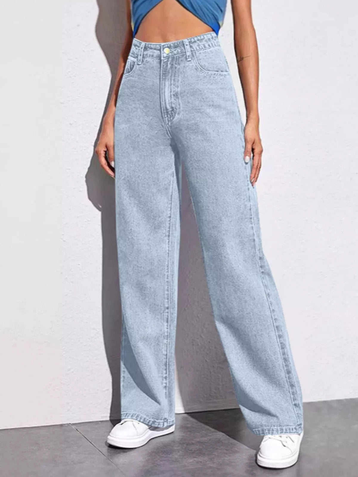 High-Waisted Wide-Leg Jeans — product view 6