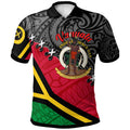 Pacific short-sleeve polo shirt — Vanuatu Independence Graphic
