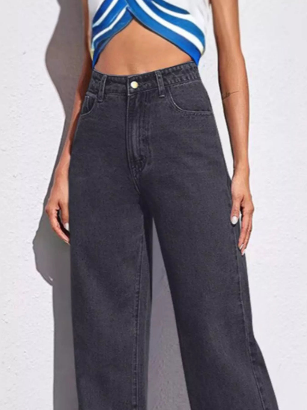 High-Waisted Wide-Leg Jeans — product view 2