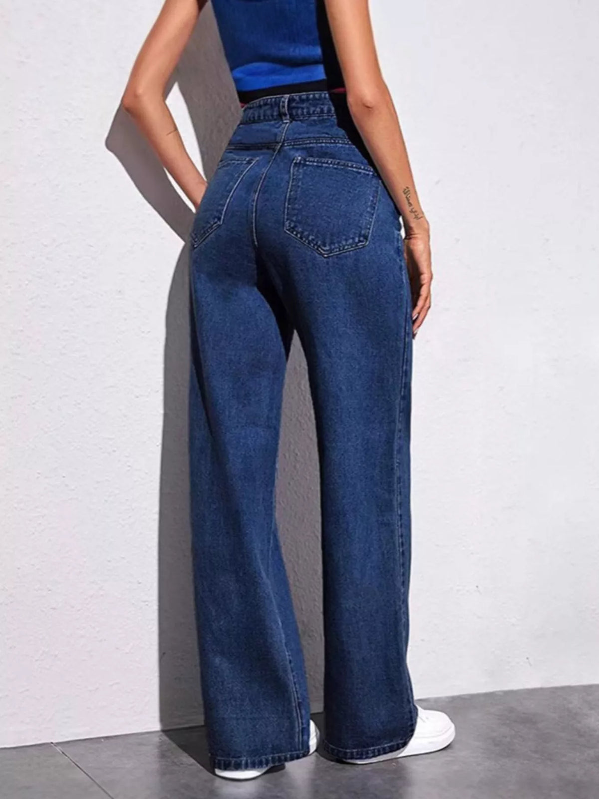 High-Waisted Wide-Leg Jeans — product view 5