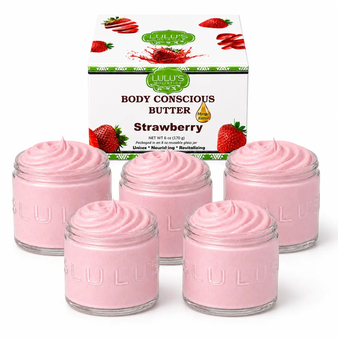 Rosewater Whipped Body Butter – Hydrating, Skin-Softening Care